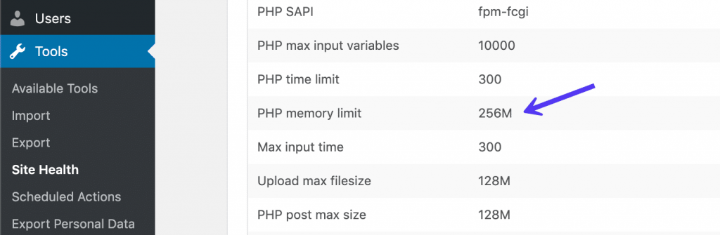 PHP Memory Limit